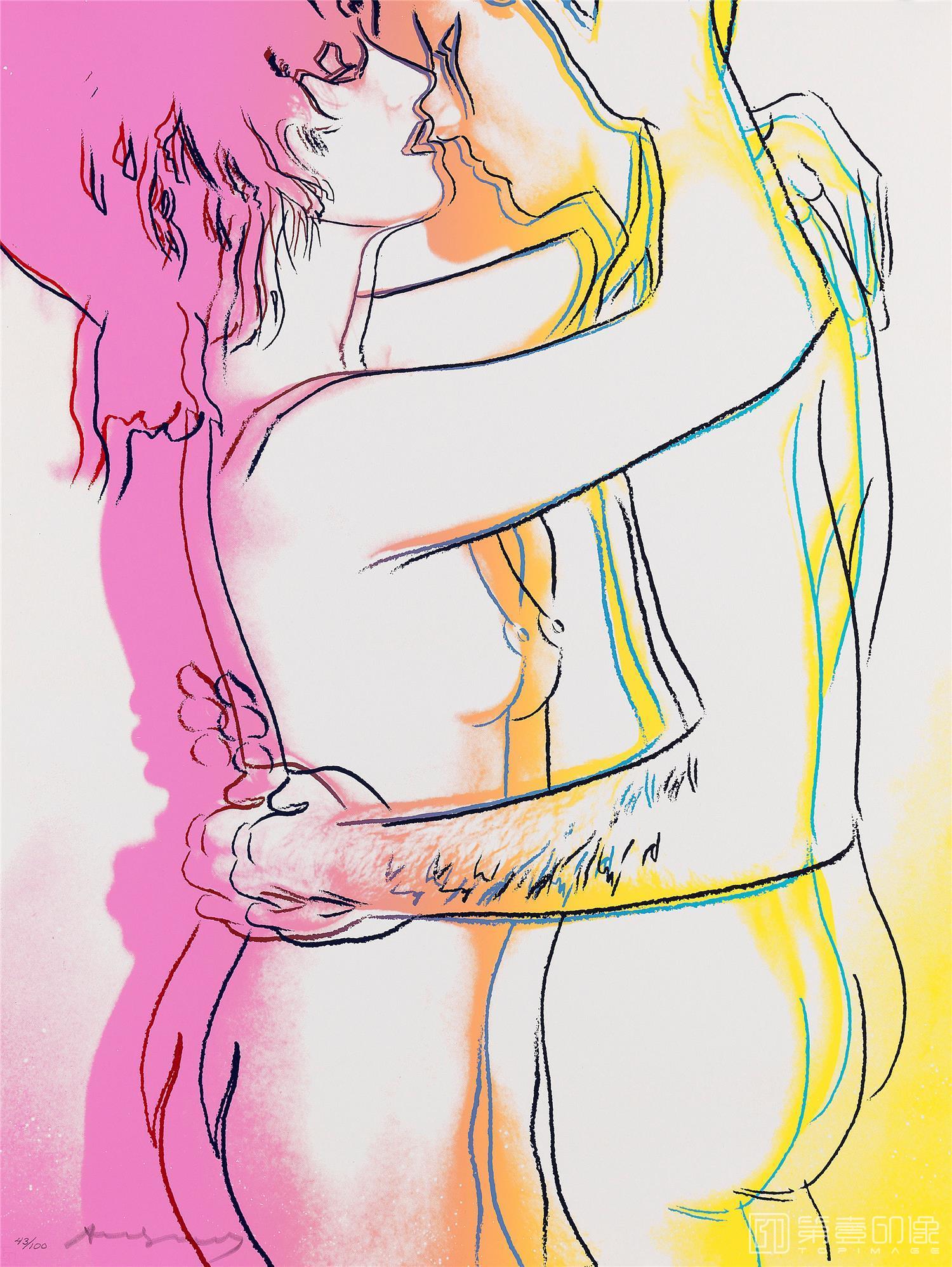 水彩画-欧美顶尖艺术抽象绘画图集-028